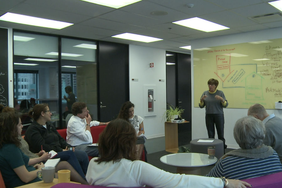 Worshop in Montreal, Canada